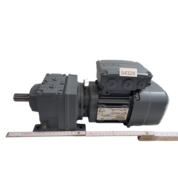 SEW  0,37 kW 38 min R37 DRS71S4BE05 Stirnradgetriebemotor mit Bremse