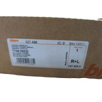 Blum LEGRABOX Schubladen-Zargen 770K3502I