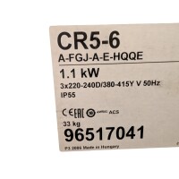 Grundfos CR5-6 A-FGJ-A-E-HQQE Vertikal-Kreiselpumpe PN-SN A-96517041-10000507