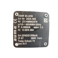 AUMA SAR 07.1-F07 Drehantrieb Aktuator Stellantrieb 2314MD85082  GF 50.3 Z025.565