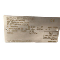 SEW-EURODRIVE R27 DRS80S4MM07MO Getriebemotor Drehstromgetriebemotor 01.1335341118.0001.10