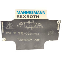 Mannesmann Rexroth 4WE 10 G32-CG24N9K4 Wegeventil Hydraulikventil 00594277