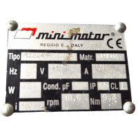 Minimotor  18 min MCCE24MP Getriebemotor Elektromotor 24V 801583