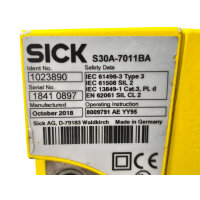 SICK S30A-7011BA Sicherheits-Laserscanner Ident.No. 1023890