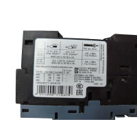 Siemens Sirius 3RV2011-0GA10 Leistungsschalter...