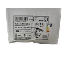 KSB Riotronic ECO 25-40 Umwälzpumpe Heizungspumpe 29130823