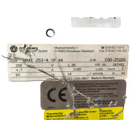 Rosenberg DRAE 251-4 Radialgebläse Ventilator C00-25109