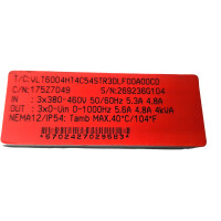 Danfoss VLT 6000 HVAC Frequenzumrichter VLT6004HT4C54STR3DLF00A00CO 175Z7049