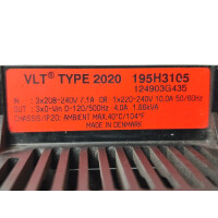 Danfoss VLT 2020 Frequenzumrichter VLT Type 2020 195H3105