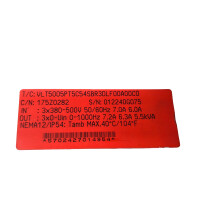 Danfoss VLT 5000 Frequenzumrichter VLT5005PT5C54SBR3DLF00A00CO 175Z0282
