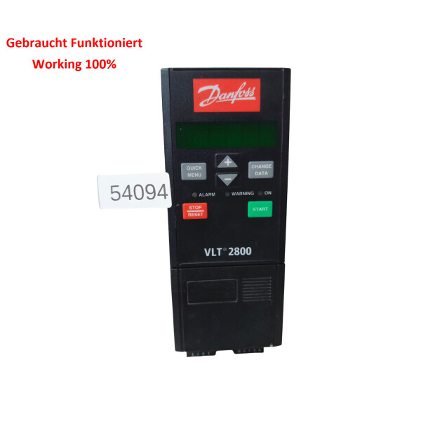 Danfoss VLT 2800 Frequenzumrichter VLT2803PS2B20STR1DBF00A00 195N0003