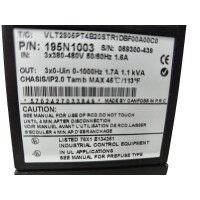 Danfoss VLT 2800 Frequenzumrichter VLT2805PT4B20STR1DBF00A00C0 195N1003