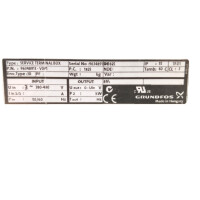 Grundfos service Terminal Box Frequenzumrichter 11 kW 96348913-V0P1