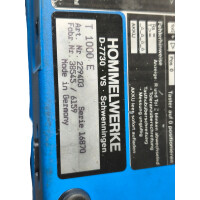 Hommelwerke Hommeltester T-1000 E Rauheitsmessgerät 161800-C fabr 37912