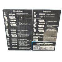 Hommelwerke Hommeltester T-1000 E Rauheitsmessgerät 161800-C fabr 37912