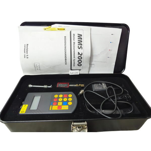 Commtest MMS 2000 Motor Measurement System Seiko DPU-411 Messgerät Set