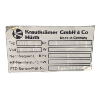 Krautkrämer MicroDur MIC 2 Härteprüfgerät 31990-664 mit Ladegerät