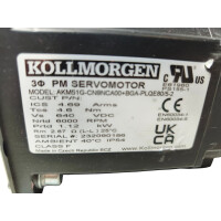 Kollmorgen AKM51G-CN9NCA00+BGA-PLQE80-5-2 Servomotor 6000 RPM 1,12 kW