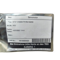 SEW-Eurodrive SF37 DS56H-TF-RH1M-KK Getriebemotor