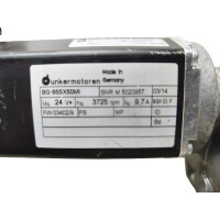 Dunkermotoren BG 65SX50MI Getriebemotor  M 5020957  3725 rpm 24V 9,7A