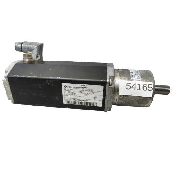 Dunkermotoren BG 75X75SI Getriebemotor 3700 rpm 40V 12,7A M5005060