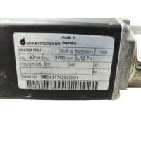 Dunkermotoren BG 75X75SI Getriebemotor 3700 rpm 40V 12,7A M5005060