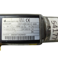 Dunkermotoren BG65X25PI Getriebemotor 3080 rpm 24V 4A 88565 04810