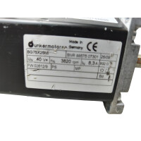 Dunkermotoren BG75X25MI Motor 3820 rpm 40V  8857507301