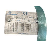 Motovario 1,5 kw 5 min TBP90L4 Getriebemotor ch103 sehr langsam
