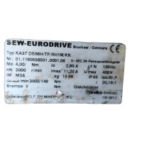 SEW-EURODRIVE KA37 DS56H-TF-RH1M-KK Getriebemotor