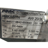 AMK AMKASYN AW 20-30 Servo-Regler Frequenzumrichter 20kVA 44627-9642-650843