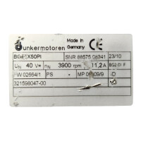Dunkermotoren BG 75X50PI Gleichstrommotor Servomotor 88575 08341