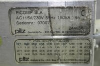 PILZ PICOMP SLA  AC115V/230V 50Hz 150VA T4A 244668