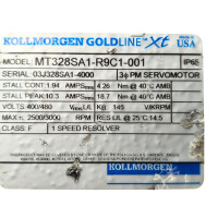 Kollmorgen Goldline XT MT328SA1-R9C1-001 Servomotor  IP65
