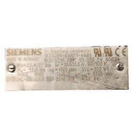 Siemens 1FT6086-8AH71-4AG1 Servomotor 4500 rpm 302V 12Nm