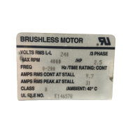 Electro-Craft Reliance S-4050-P-H04AA Servomotor  H000694