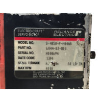 Electro-Craft Reliance S-4050-P-H04AA Servomotor  H000694