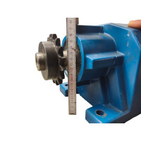 WEG CG052-N56 Getriebemotor mit Gast 6AM-NRV-22A Druckluftmotor 102344784