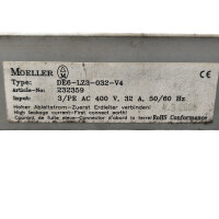 Moeller DE6-LZ3-032-V4 Netzfilter EMV Filter 400V 32A 232359