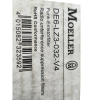Moeller DE6-LZ3-032-V4 Funk-Entstörfilter Netzfilter...