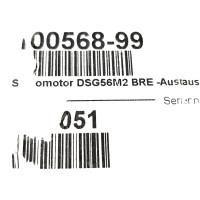 Weber Servomotor DSG 56-M 1,9kW 2000rpm 7Nm IP65 301407