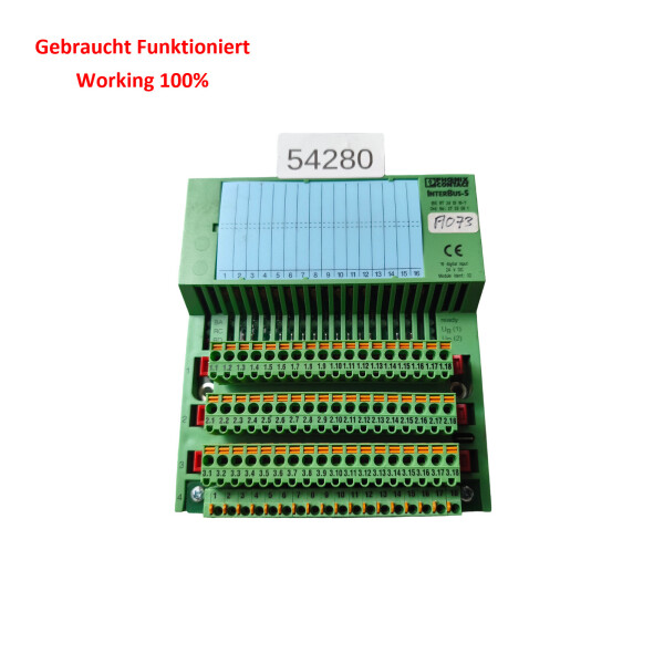 Phoenix Contact IBS RT 24 DI 16-T Interbus Digital-Eingangsmodul 2753591