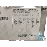Nicotra Gebhardt RQM F3-2528-BI-IG-M20 Radialventilator 1,4 kW 400V
