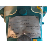 Wernert-Pumpen NEPO 50-32-160 Chemiepumpe Pumpe 2,2kW...