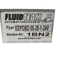 Fluid Team EEPDBD 05-25-1-24V Hydraulik Magnetventil GP8...