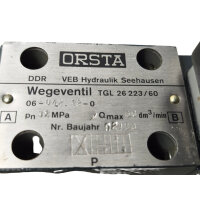 ORSTA Wegeventil 06-042.12-0 TGL 2622360 Hydraulikventil...