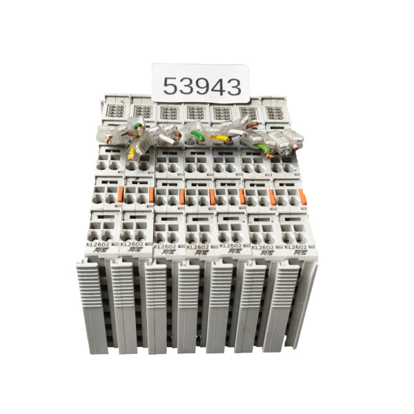 RS 7X  KL2602 Relaismodul Relaisklemme 2x Relay 230V