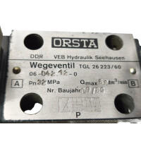 ORSTA 06-042.12-0 Hydraulik Wegeventil Magnetventil 32MPa 60Lmin DDR