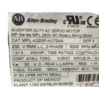 Allen-Bradley MPL-A320P-HJ72AA AC-Servomotor