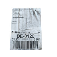 Abdeckhaube Gitterbox 1250x850x500 mm Braun PE-Bändchen Schutzhaube